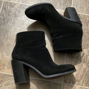 Suede just fab work boots 8/10